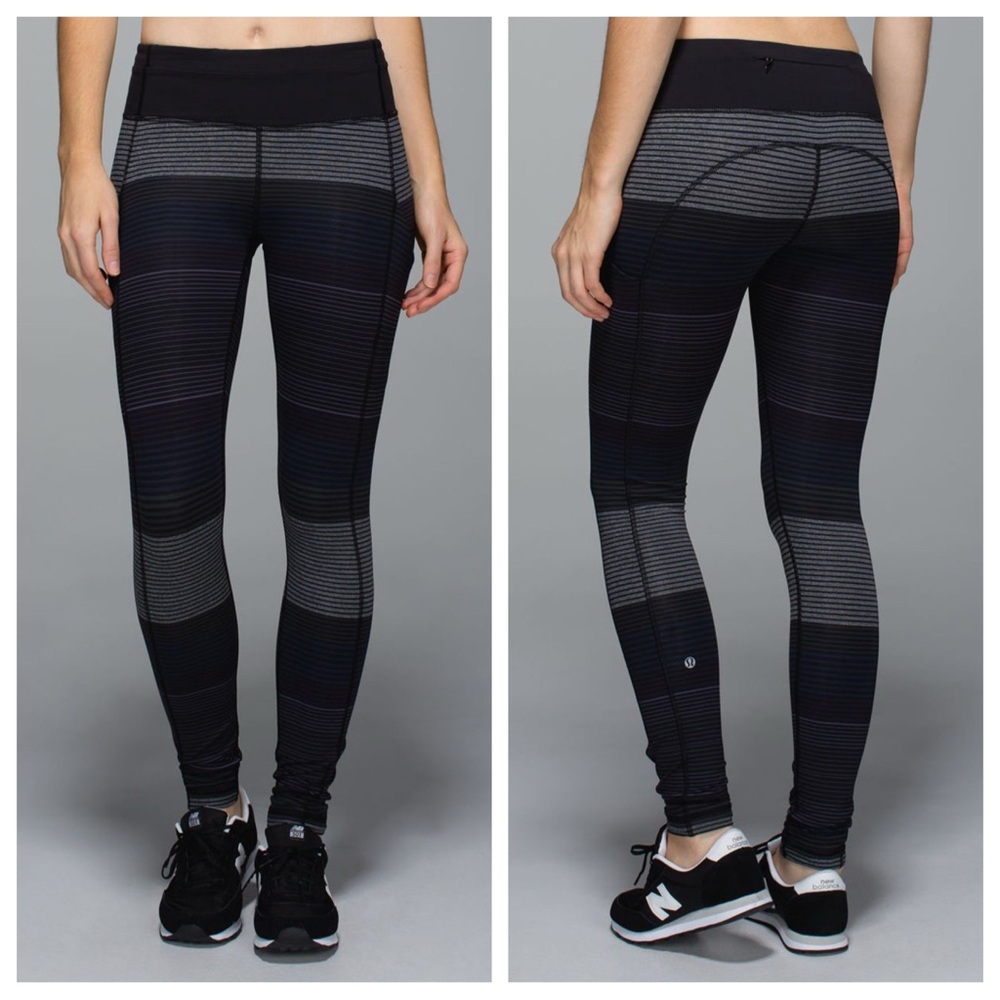 Lululemon Speed Tight II
Om Stripe Black Multi / Black